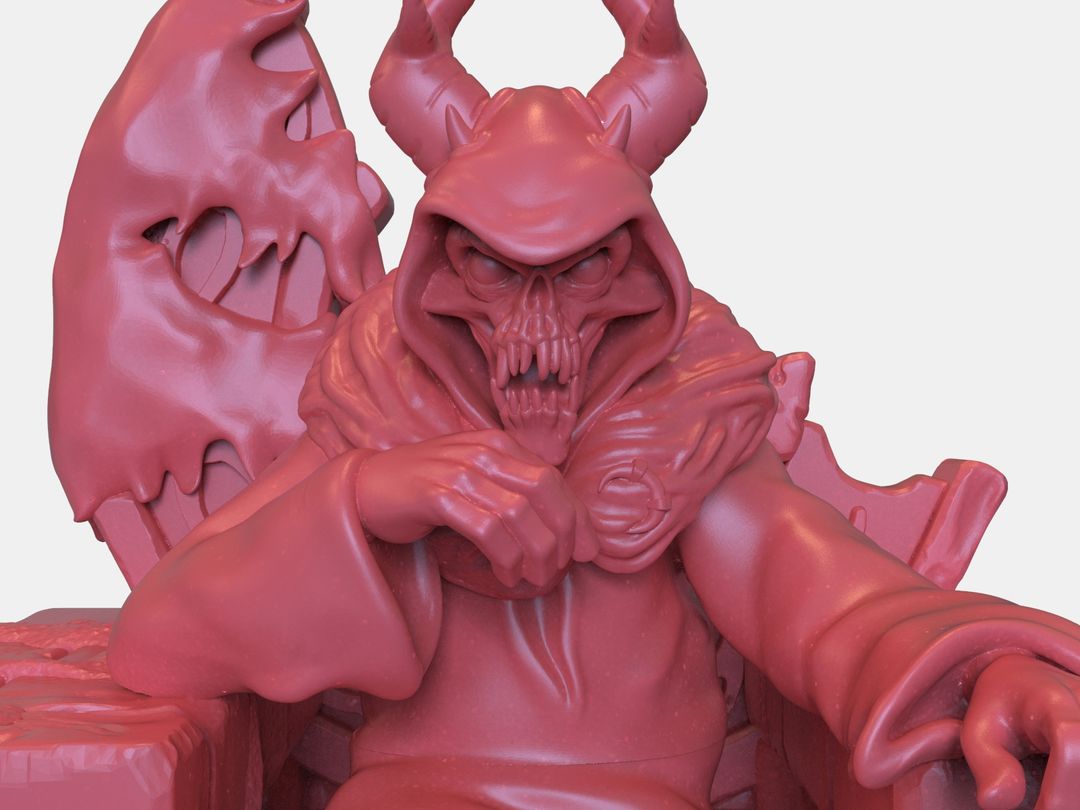 The Horned King Sculpture