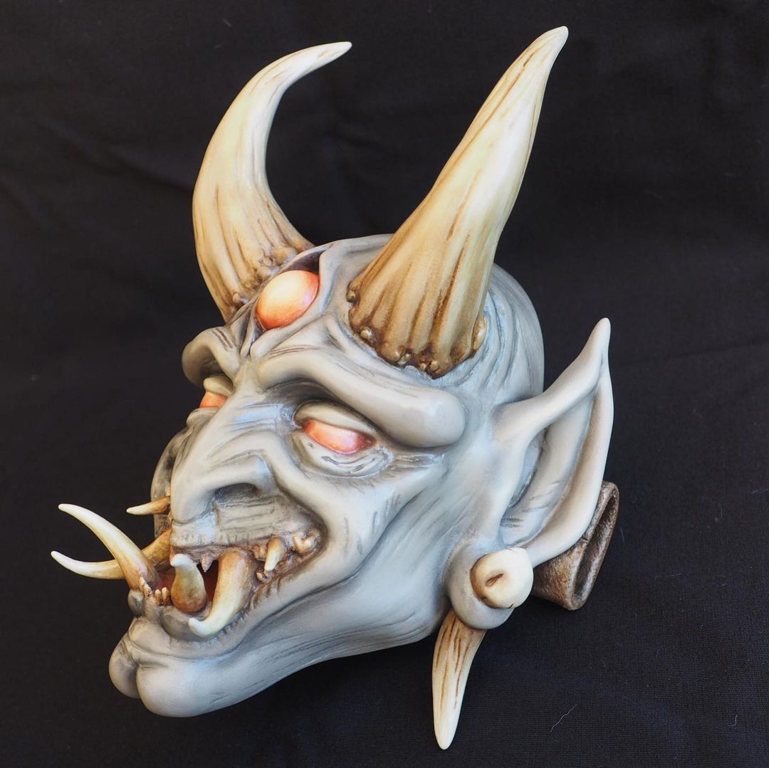 Oni Mask 3D print