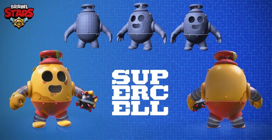 Robo Spike from Brawl Stars