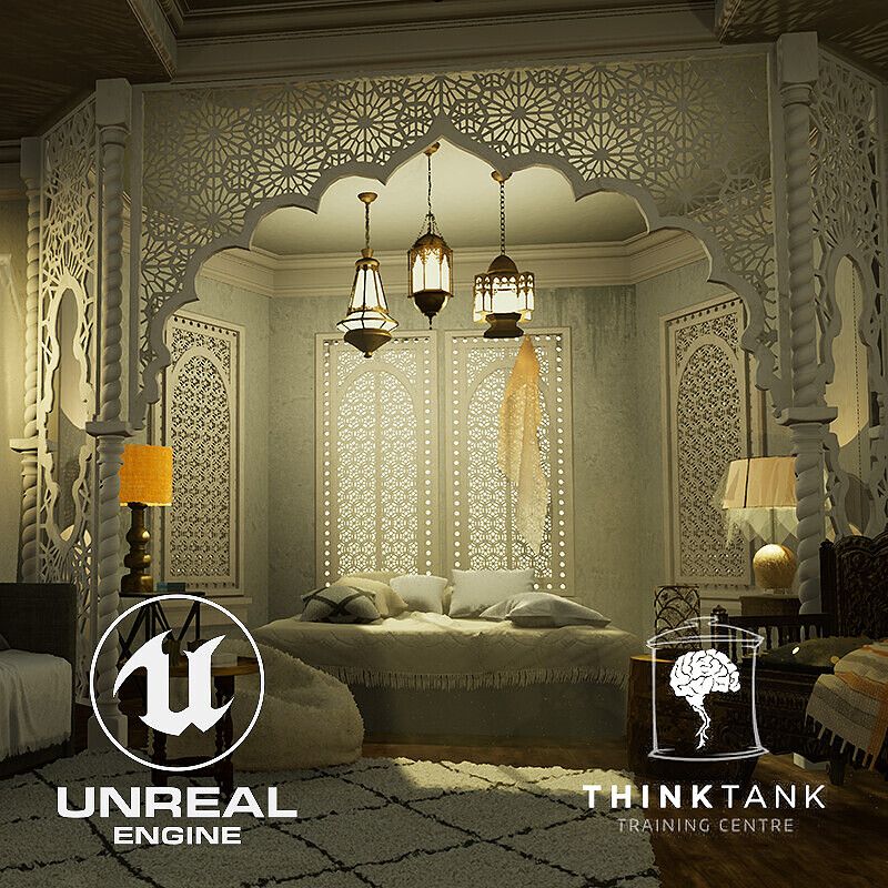 Bohemian Moroccan bedroom