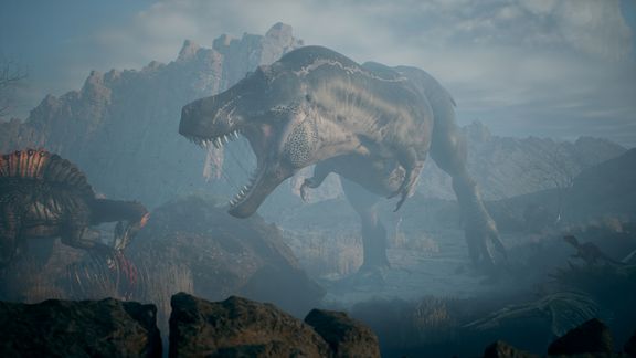 Walking with dinosaurs