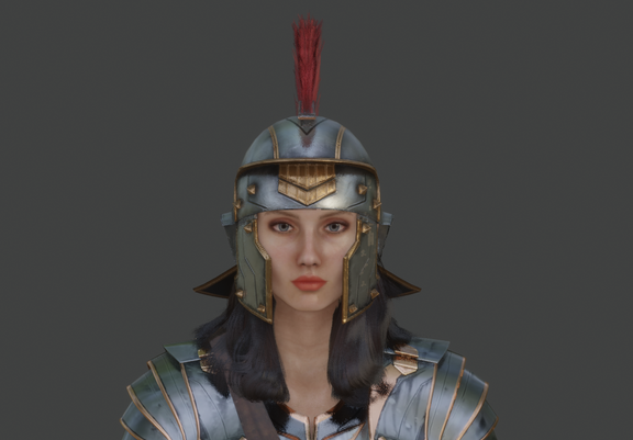 Model of a Roman Officer