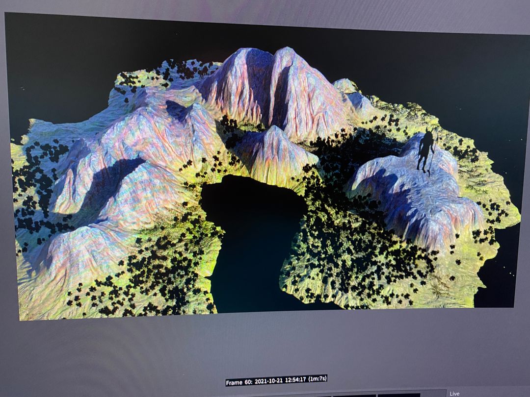 Heightfield terrain Houdini