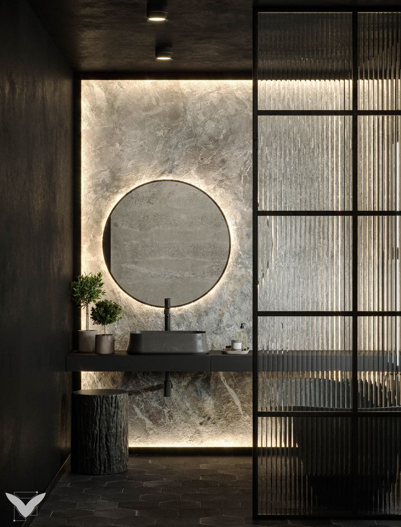 Dark Bathroom