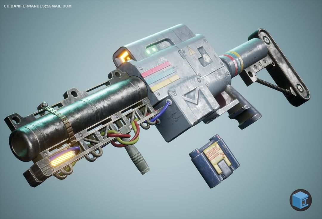 Laser Rifle [UNREAL ENGINE]