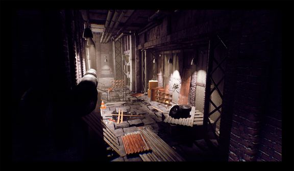 Post Apocalyptic Service Tunnel