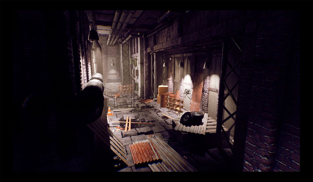 Post Apocalyptic Service Tunnel