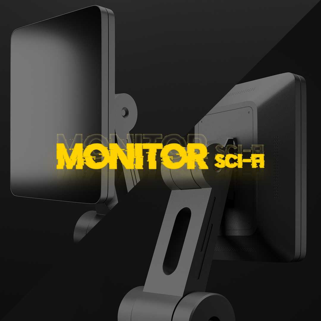 Monitor Sci-fi Black touchscreen