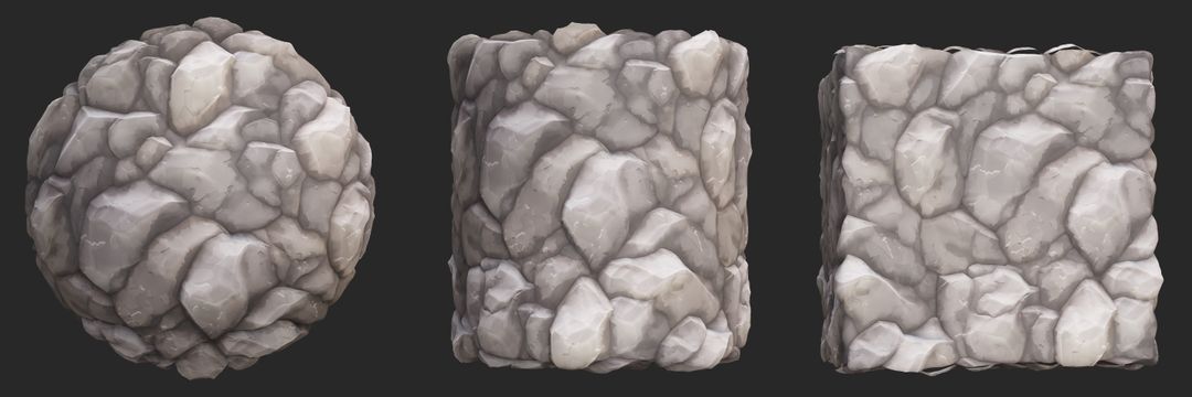 Stylized Rock Wall - Substance Designer