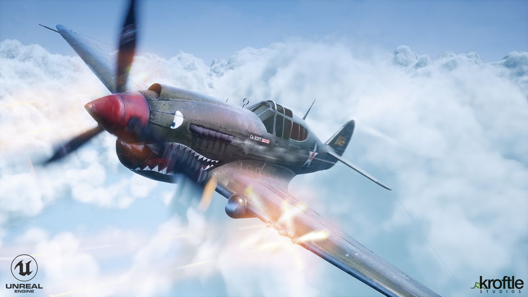 Curtiss P-40 Warhawks - Realtime