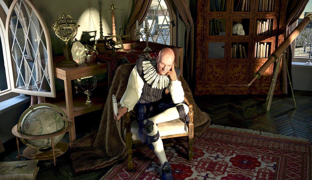 Portrait of Patrick Stewart OBE