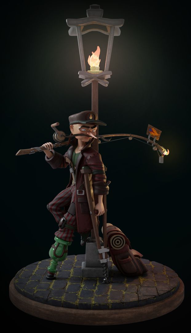 Moustache le Falotier