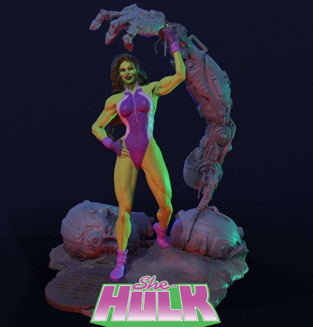 The Sensational She-Hulk by Limited Slip Studios