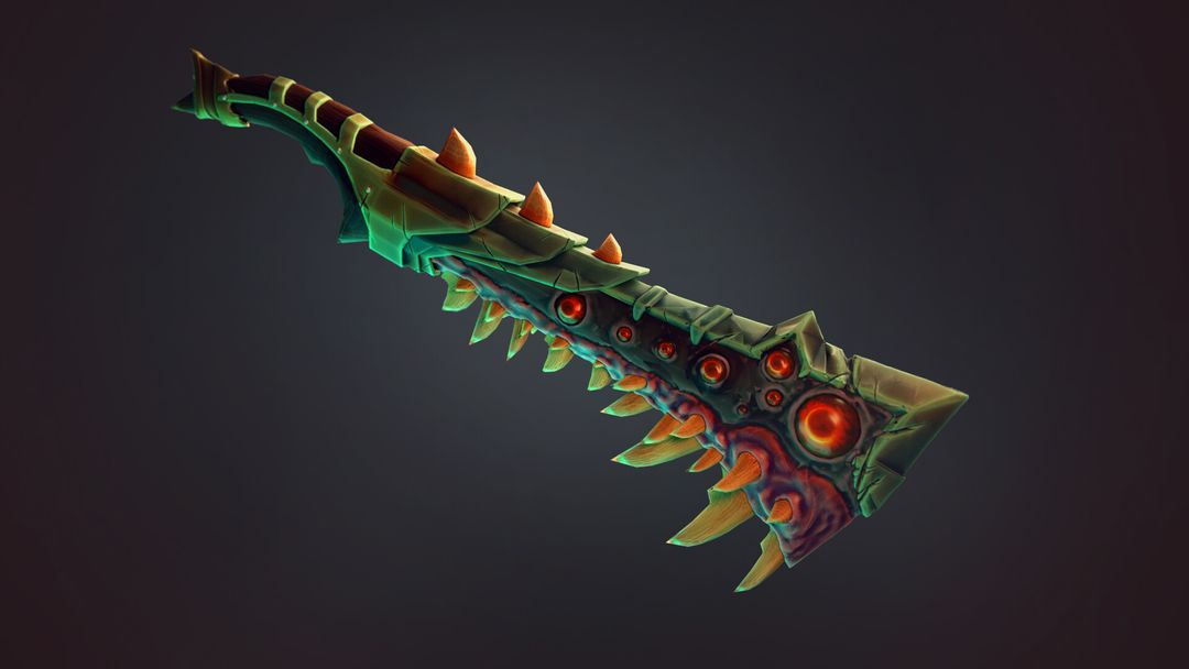An oldgod bound into a Weapon