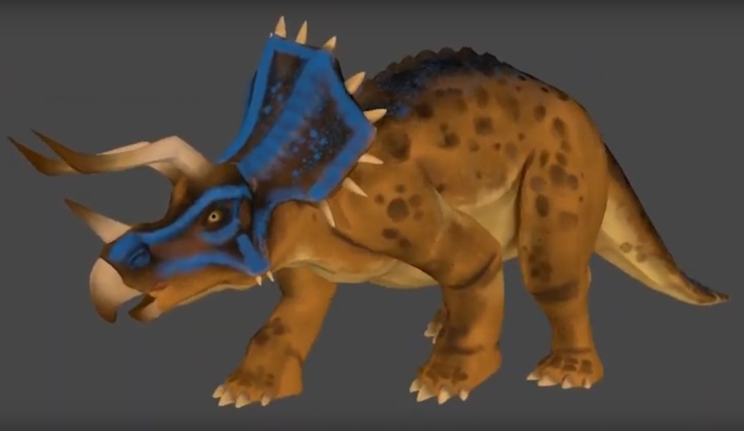 Dinasour AR Rigging and Animation