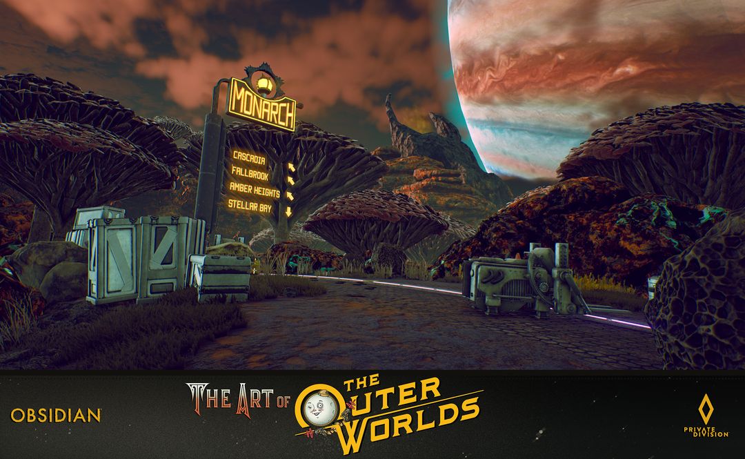 The Outer Worlds Monarch World Building