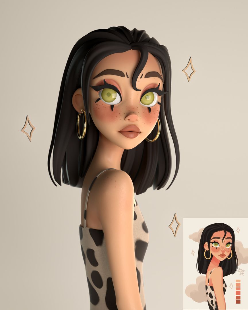 Stylized Girl