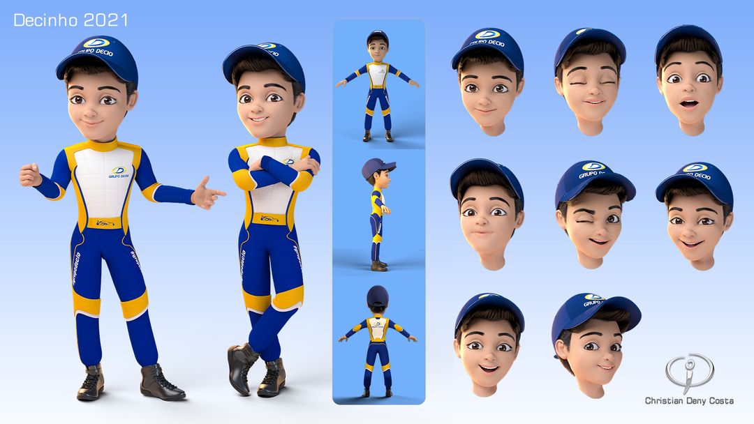 Character Decinho 2021