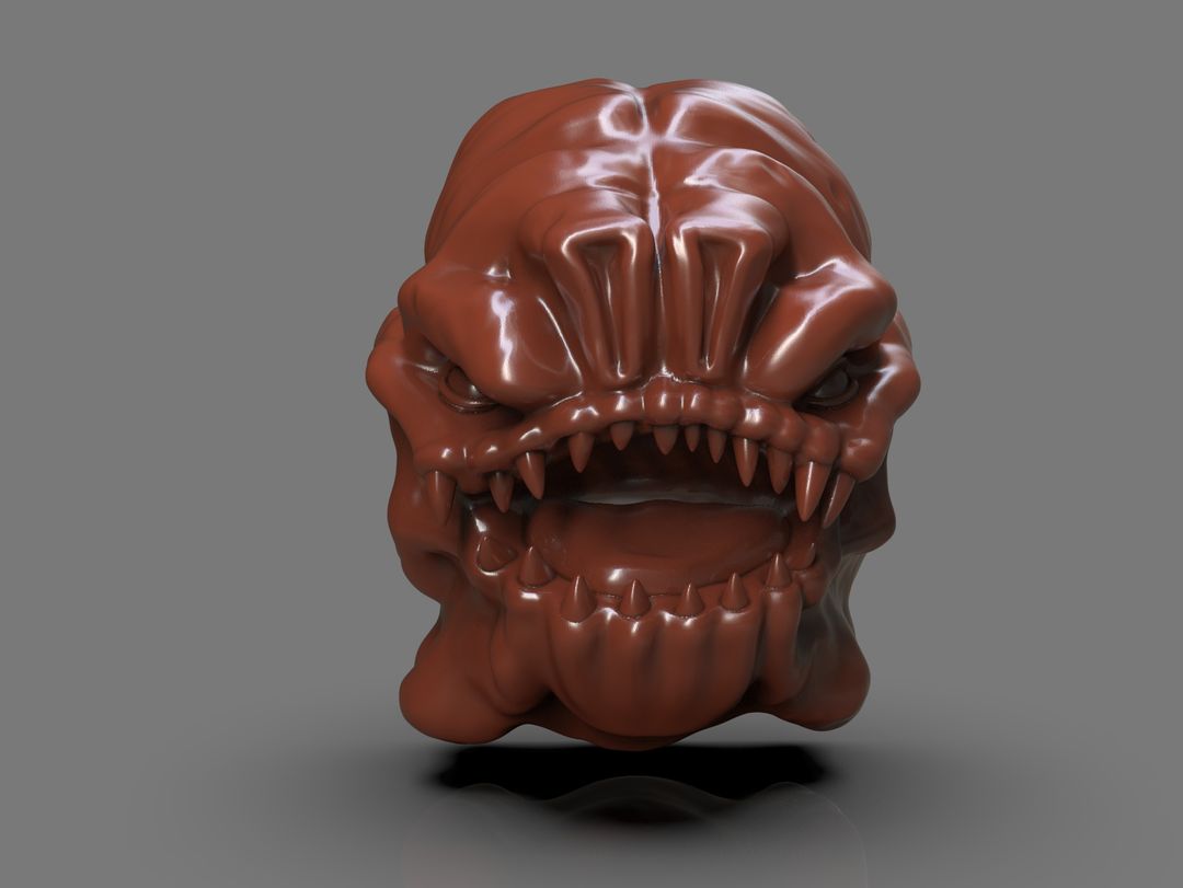 Rancor Gargoyle Head