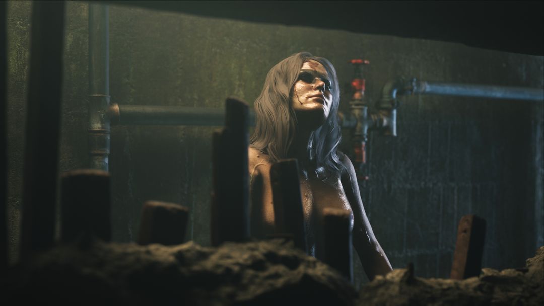 Eva, horror character!