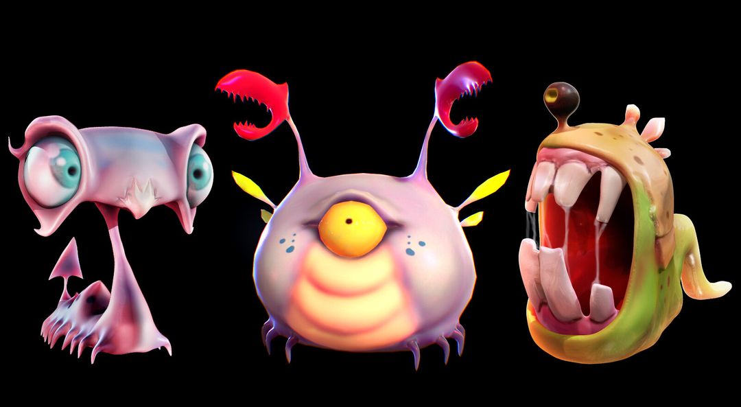 Ratchet and Clank 3d Sketches