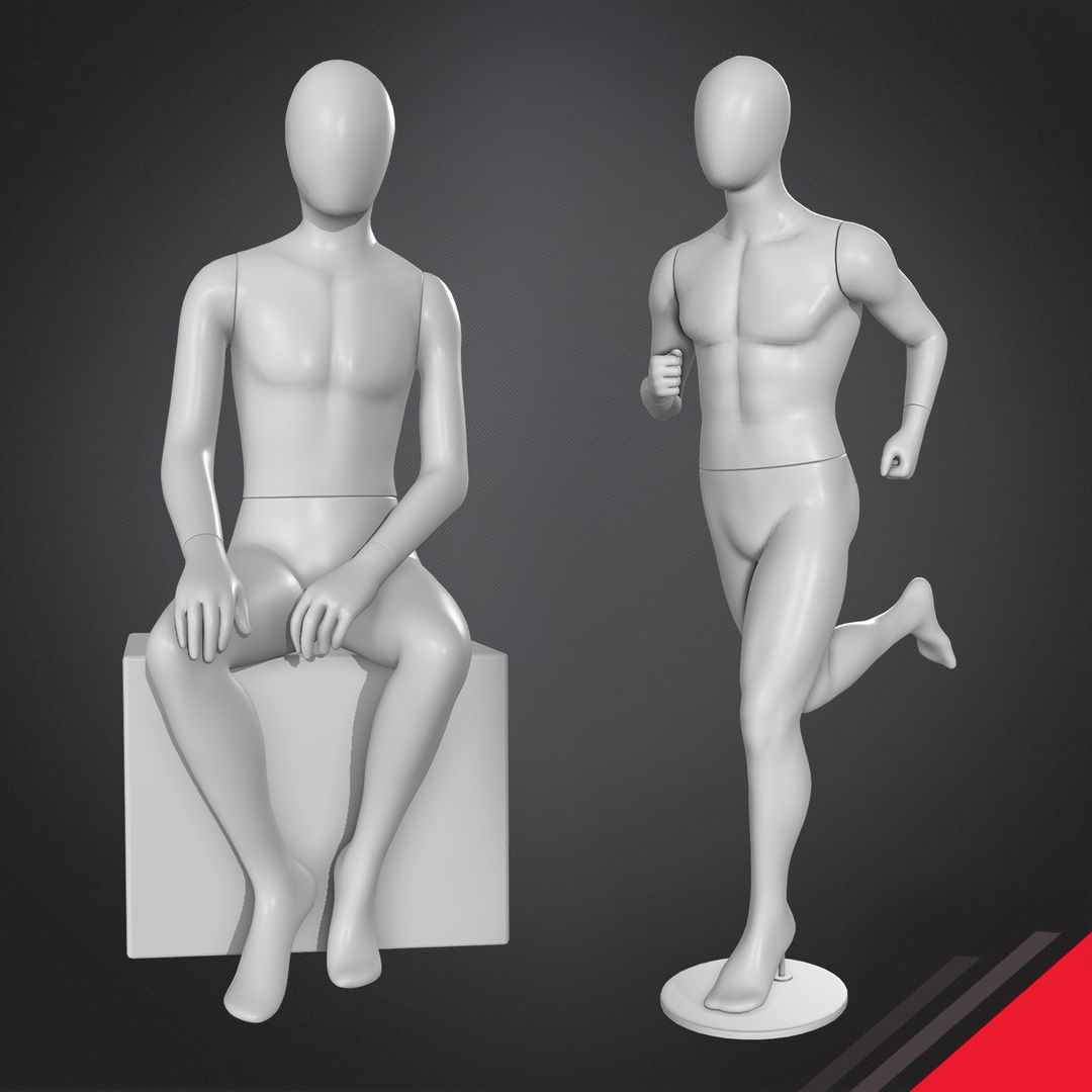 Dekogon for Adobe Asset - Mannequins