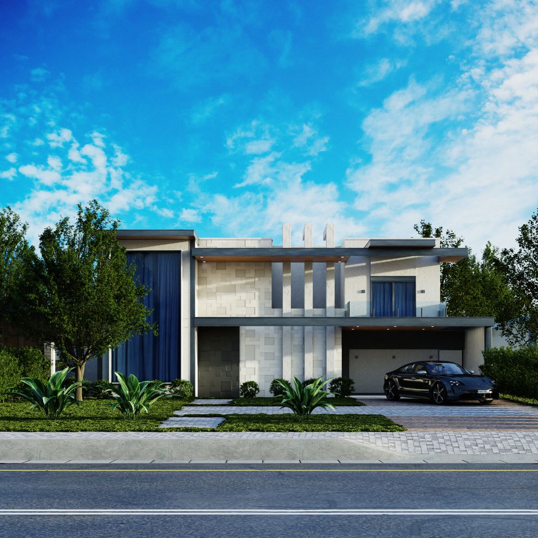 Blender exterior arch-viz