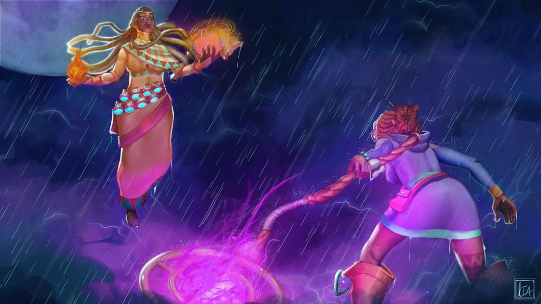 Octavia's Journey Illustration