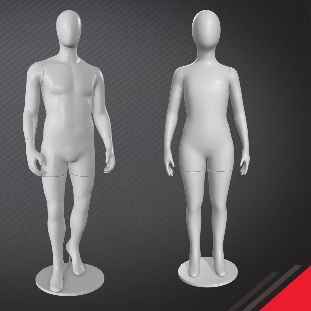 Dekogon for Adobe Asset - Mannequins