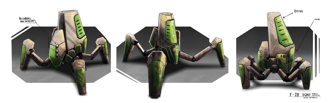 Cyber Evolution F-28 scout