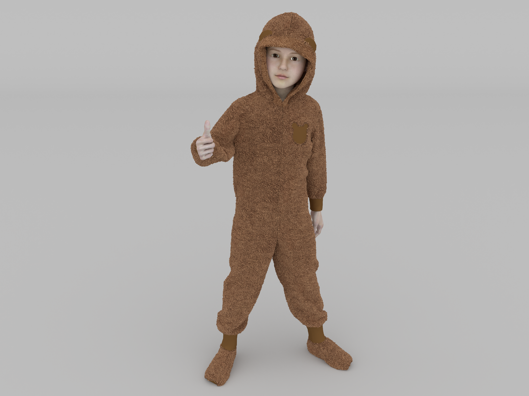 Bear Pajamas Overalls