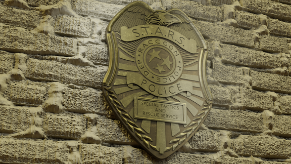 Resident Evil Police Badge