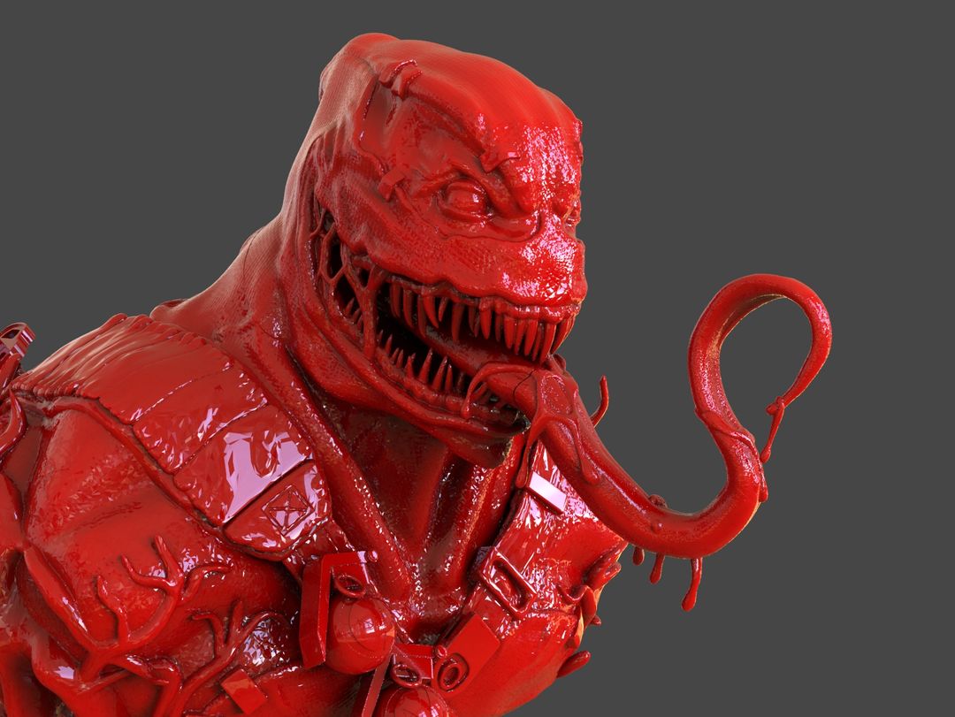 Venom Pool Bust