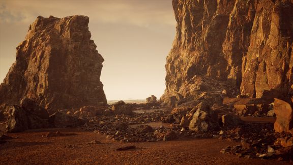 Rocky Beach Environment - UE5