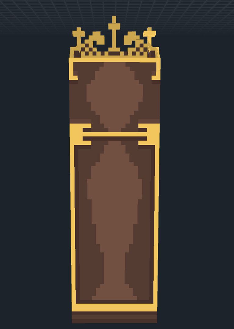 Grandfather Clock: Voxel Art