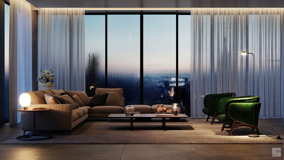 LIVING Rainy Evening