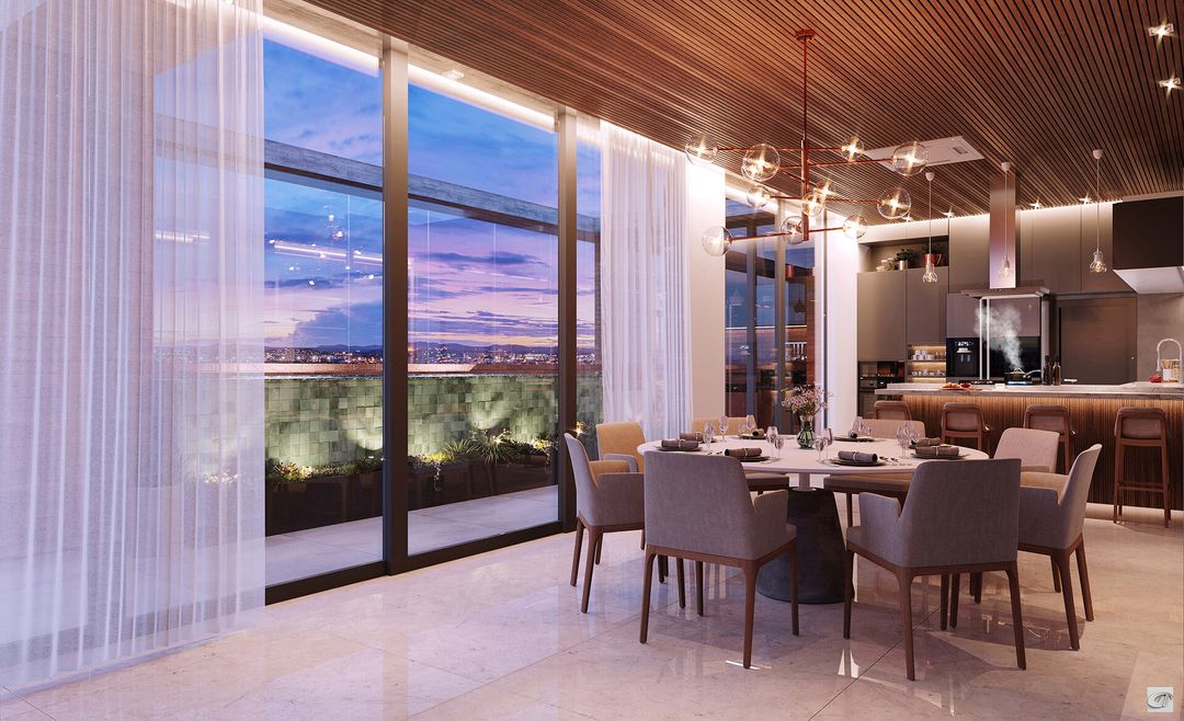 KITCHEN  PENTHOUSE  by Oslo Residence