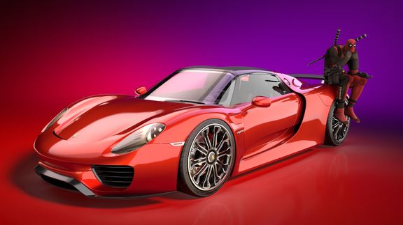 Automotive Promotional Rendering