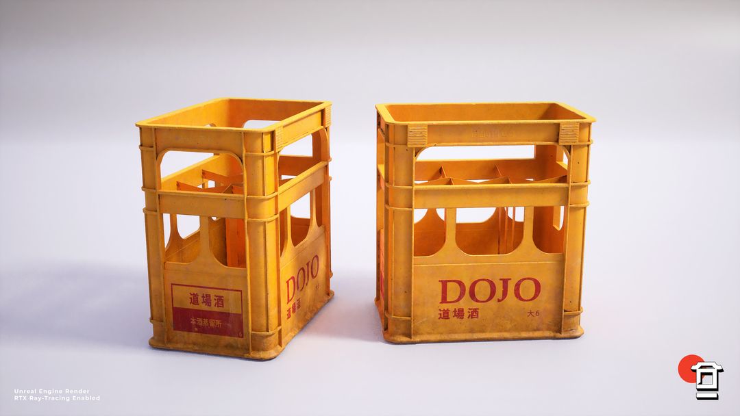 Japanese Beer Crates