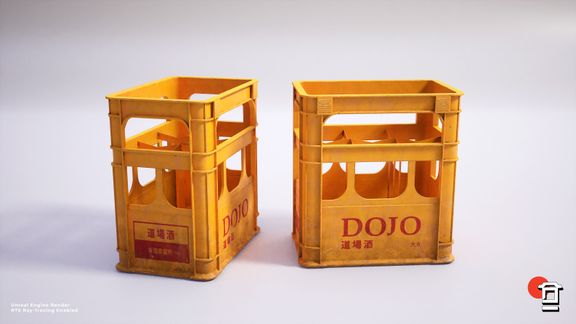 Japanese Beer Crates