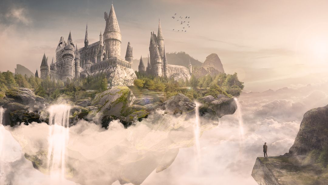 Island In the Sky MattePainting Concept