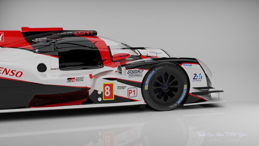 Le-Mans winner: Toyota Gazoo TS050 by Akash S.