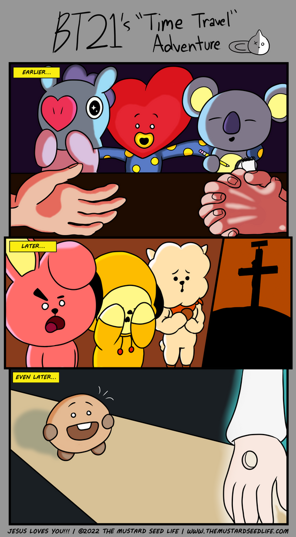 BT21's "Time Travel" Adventure