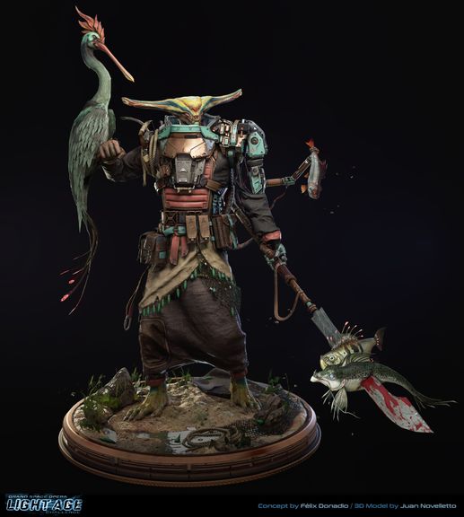 Grand Space Opera: Light Age - Kalzox, the fisher