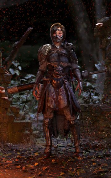 Chinese Warrior - CGI Character