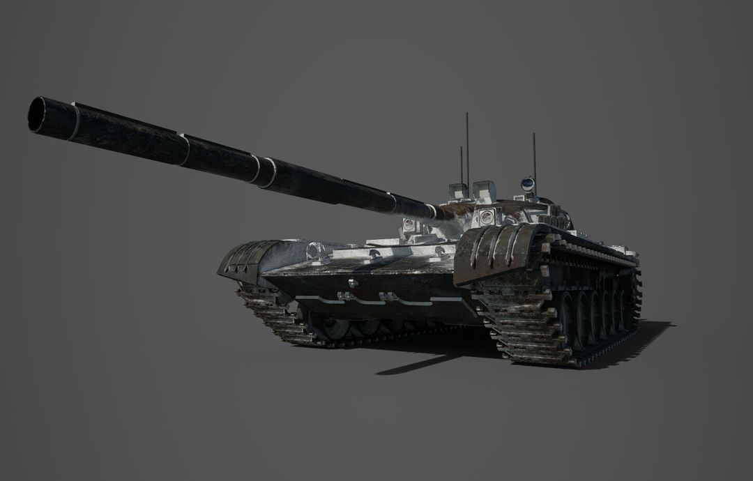 Russian fictional main battle tank (T-62, T-72, T-80/90