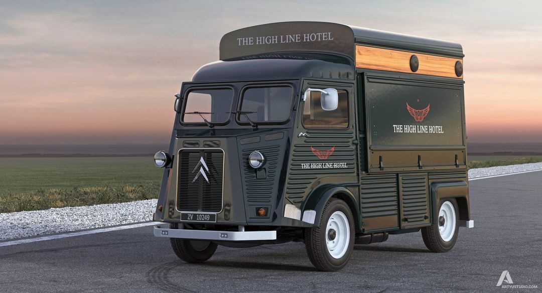 Food Truck Citroen by Vitalii A.