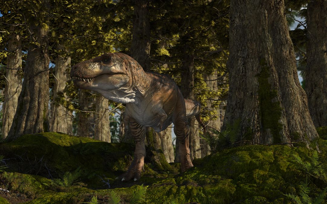 Dinosaur and environment test