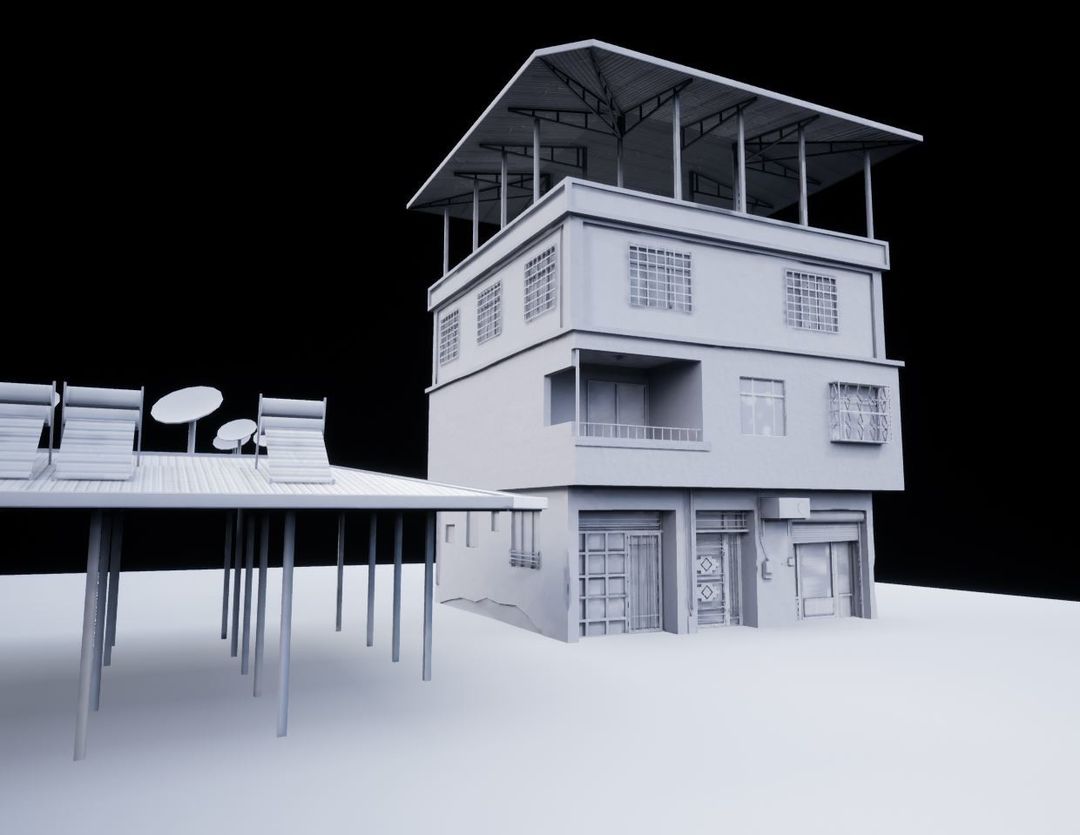 Firewall: Zero Hour VR buildings and props