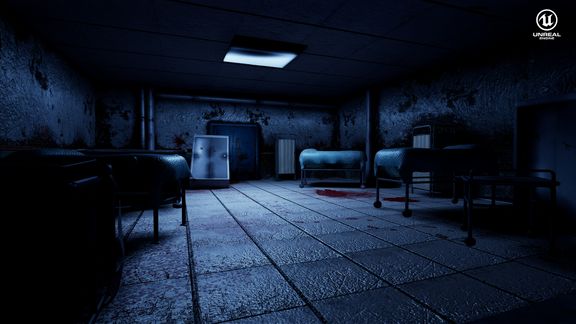 Eerie Hospital Room Unreal Engine 4